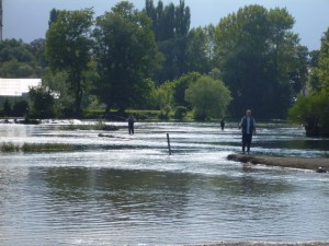 Una flyfishing revir Plandiste