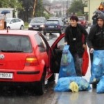 Bacanje smeca u Oskovu
