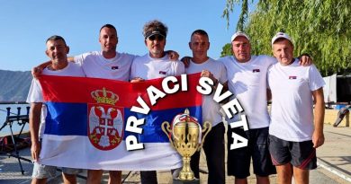 Srbija prvak svijeta u ekipnom takmičenju u lovu ribe udicom na plovak