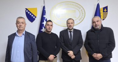 Održan sastanak predstavnika USR Goražde sa premijerom Bosansko-podrinjskog kantona Senadom Čeljom